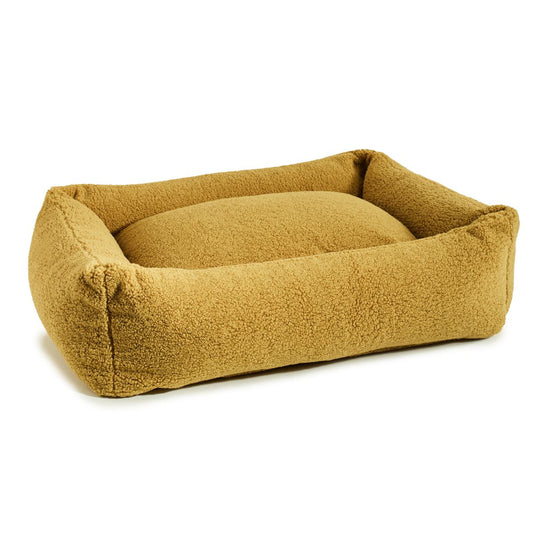 Klassiek hondenbed - TEDDY 
Hondenbed TEDDY is een knuffelig en supercomfortabel bed, perfect voor honden die van knuffelen houden. Het is bedekt met trendy bouclé-stof, wat zorgt voor charmeLABONIwafwafKlassiek hondenbed - TEDDY