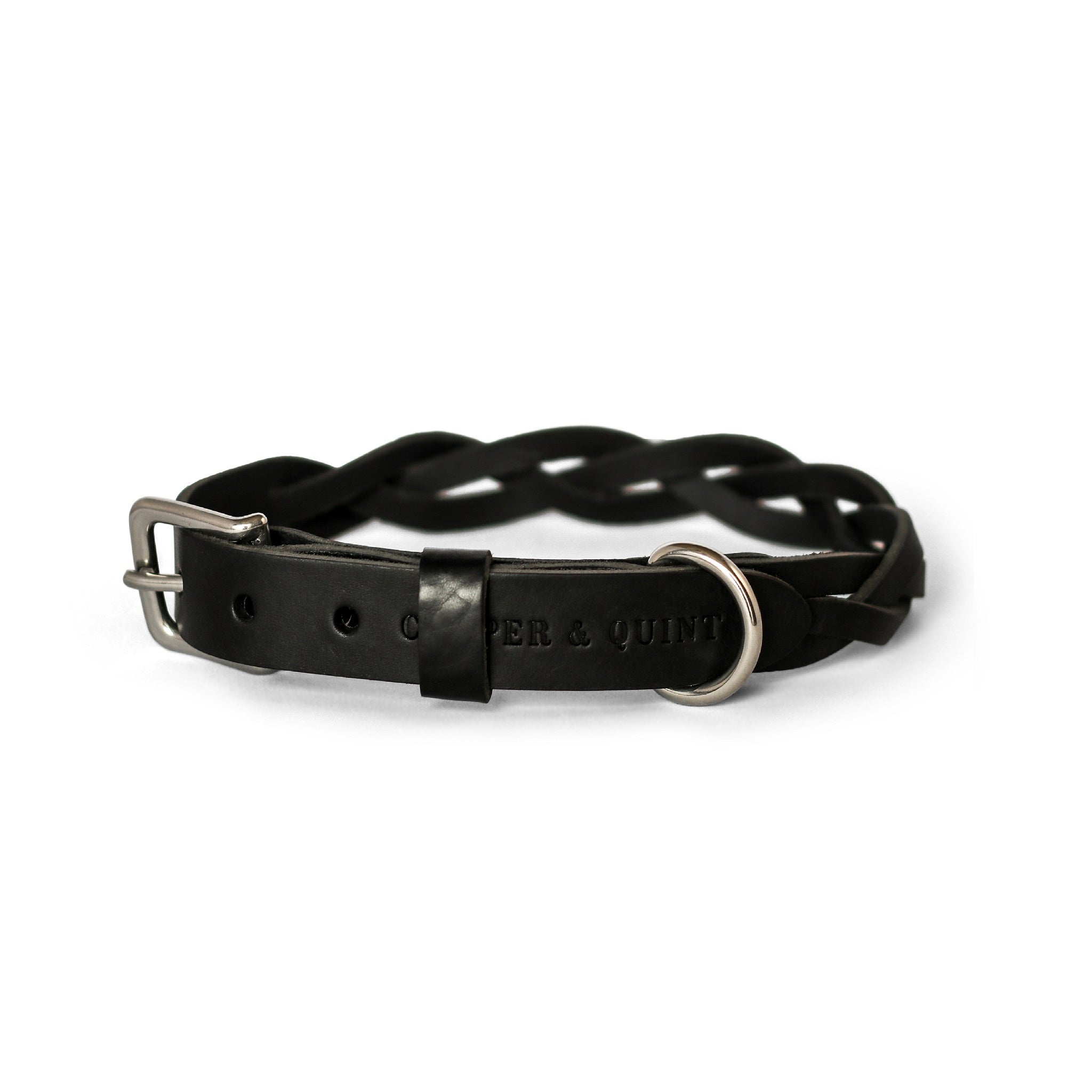 Halsband Twisted Zwart - Cooper & Quint