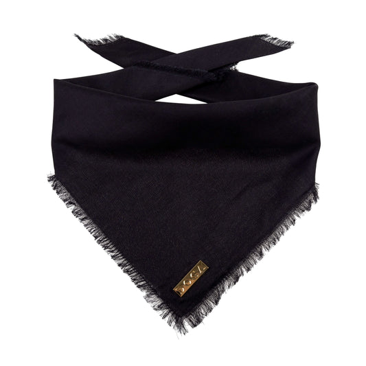 Honden bandana Voile Black