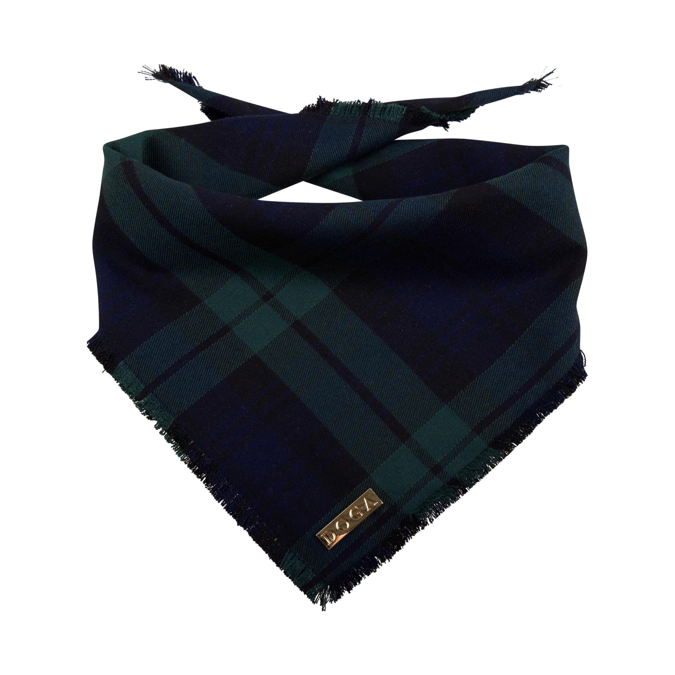 Honden bandana Mossy Tartan