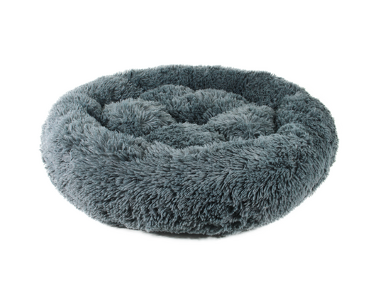 Donut bed 
In stijl slapen met het comfortabele donutbed. Deze donutmandjes verminderen ook stress bij je hond, waardoor ze rustiger kunnen slapen.
Deze mand is geschikt voorstudio proudwafwafDonut bed